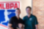 Brent Suter visits MLBPA office